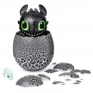 image of DreamWorks Interactive Hatching Dragon Egg Toothless