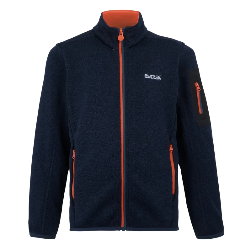 Image of Child fleece Regatta Newhill Bleu Unisex 3/4 ans