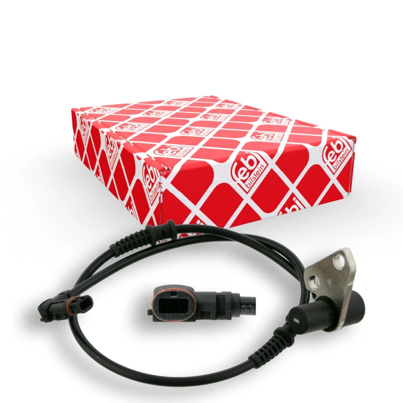 Image of FEBI BILSTEIN 27861 ABS Sensor Front Axle Right Sensor,wheel speed (412)
