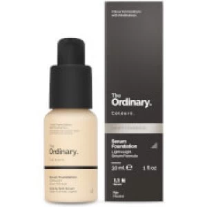 Image of The Ordinary Serum Foundation with SPF 15 by The Ordinary Colours 30ml (Various Shades) - 1.1P