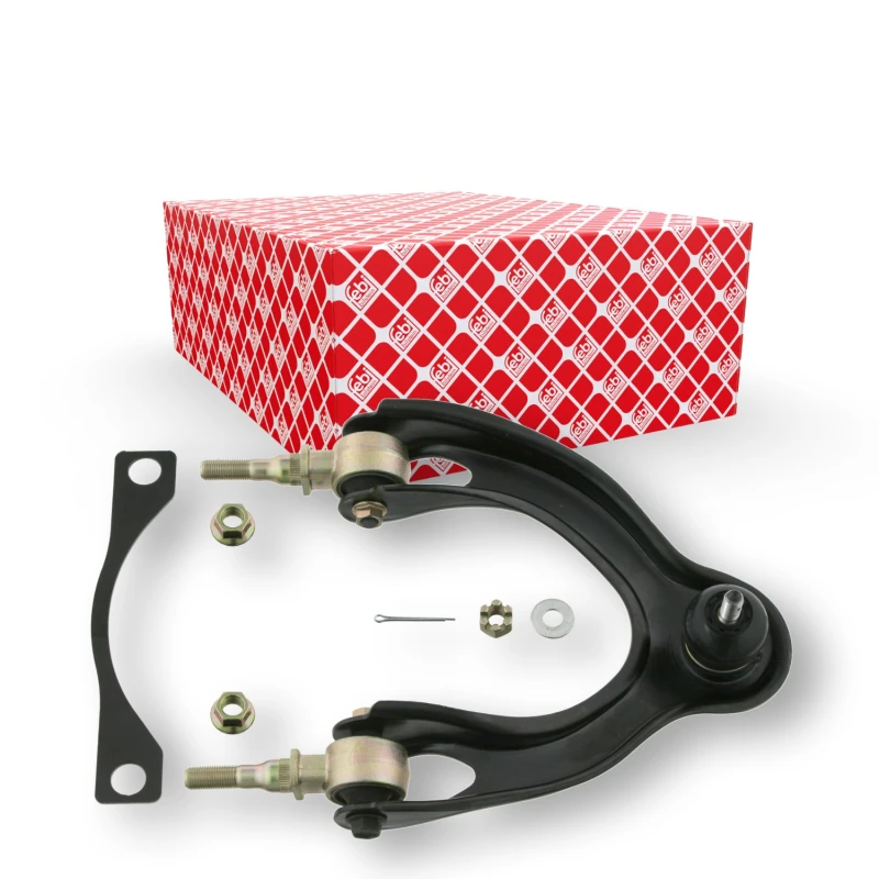Image of FEBI BILSTEIN 15553 Suspension arm ProKit Control Arm, Steel, Upper, with ball joint, with holder Steel Track Control Arm (273)