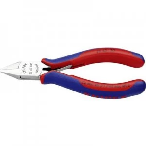 image of Knipex 77 42 130 Electrical & precision engineering Side cutter flush-cutting 130 mm