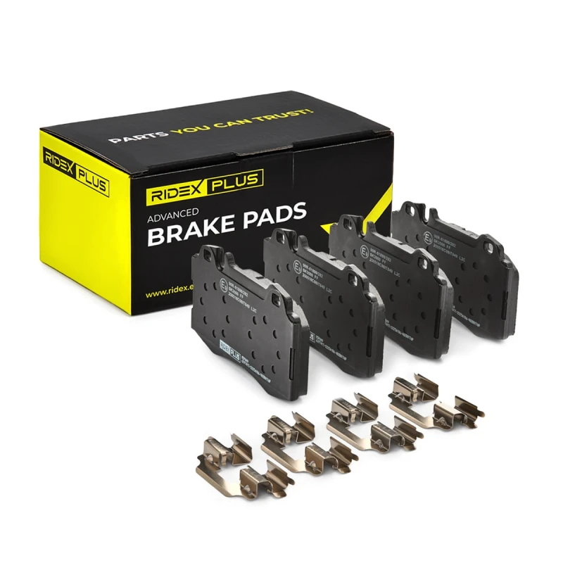 Image of RIDEX PLUS Brake pad set RIDEX PLUS 402B0176P