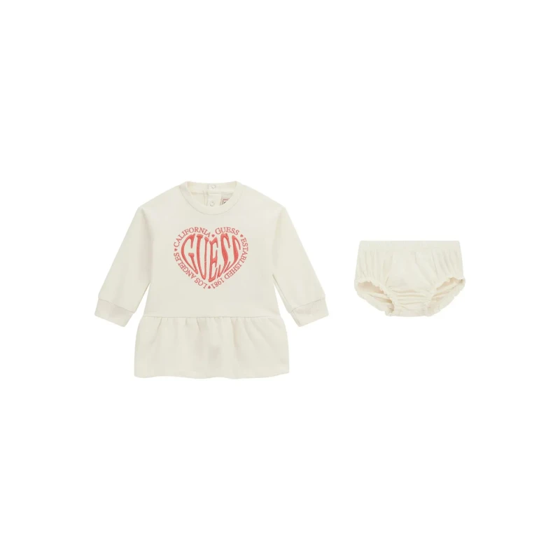 Image of Guess Dress with shorts for kids Guess Active Blanc Female 12 ans
