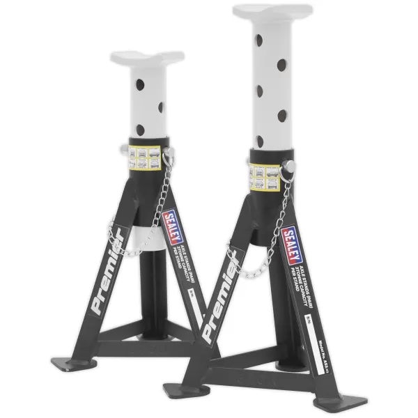 Image of Sealey AS3 Axle Stands (Pair) 3tonne Capacity per Stand