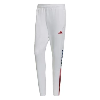 image of adidas Tiro adidas Wording Tracksuit Bottoms Mens - White