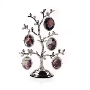 Image of Moments Silver Family Tree Collage Frame