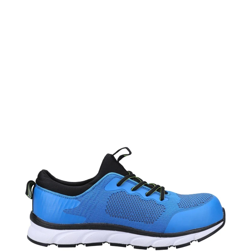 Image of Amblers Safety Mens 718 Lightweight Lace Up Safety Trainers UK Size 6 (EU 39) Blue AMB344-Blue-6