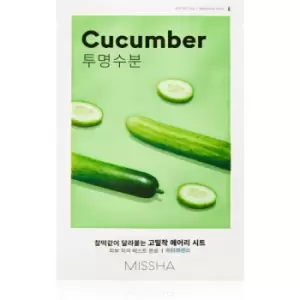 image of Missha Airy Fit Sheet Mask 19g - Cucumber