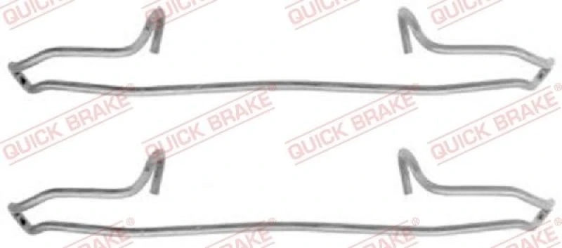 Image of QUICK BRAKE Brake pad fitting kit QUICK BRAKE 109-1159
