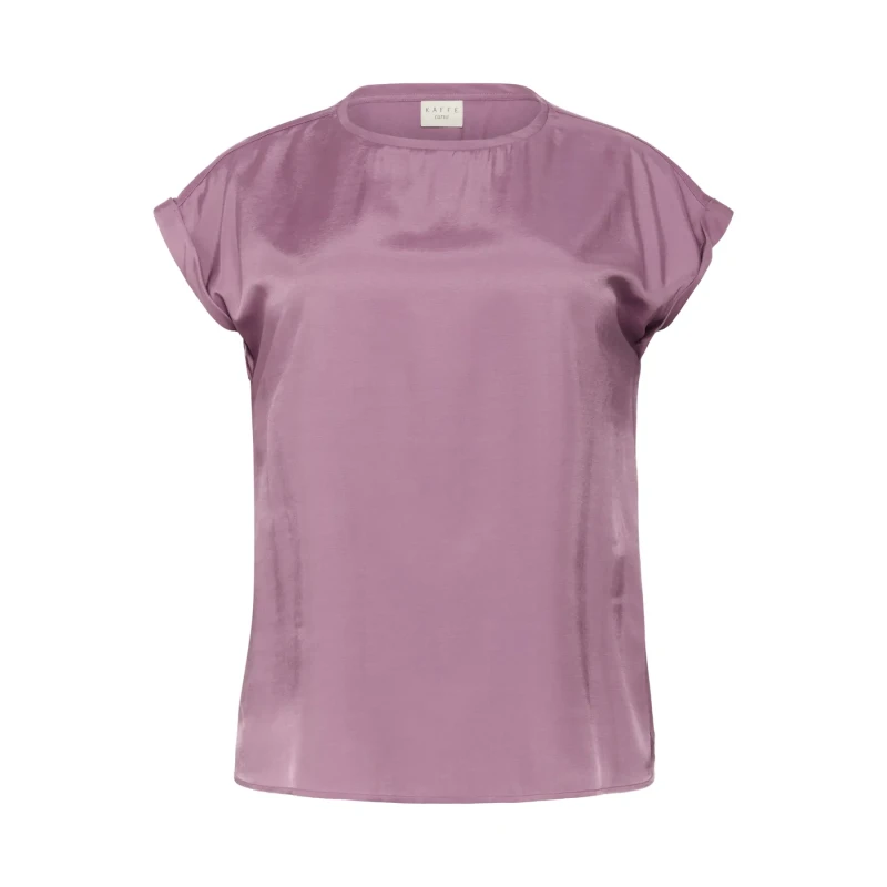 Image of KAFFE Curve Womens blouse KAFFE Curve Milia Wing Rose Female 54
