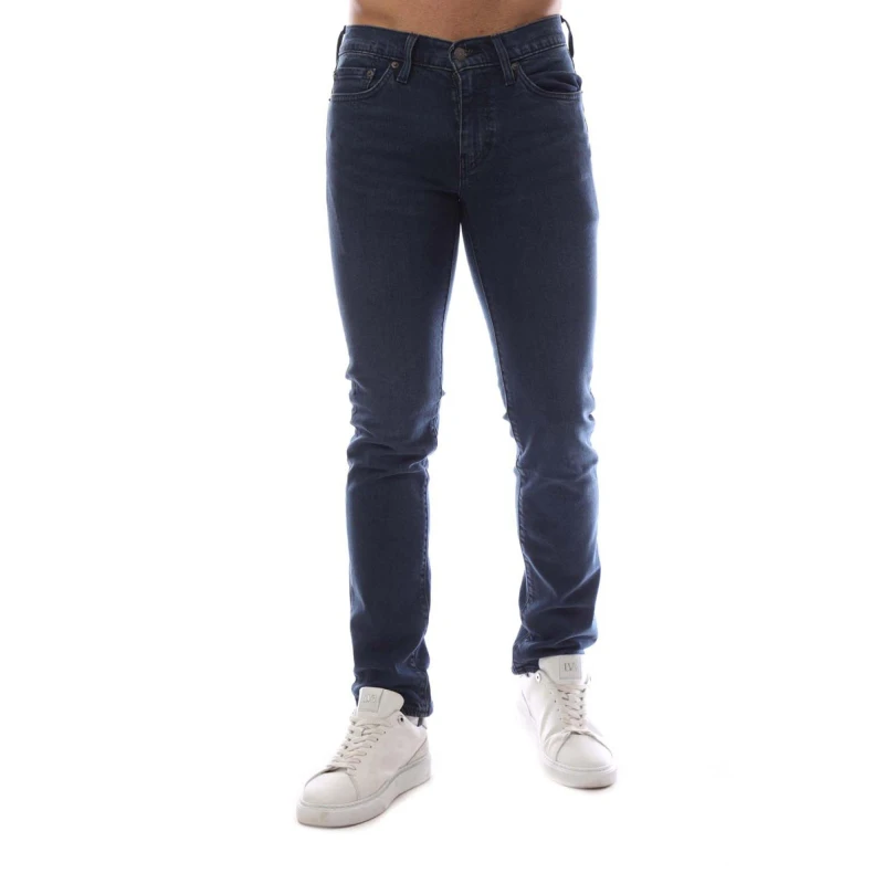 Image of Levis Mens Denim Mid-Rise Slim Fit Jeans Cmf Silence Adv male 28W R
