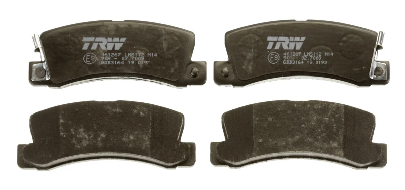 Image of TRW GDB3164 Brake pad set with acoustic wear warning Brake Pad Set,disc brake (402)