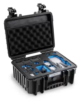 image of B&W 3000/B/MavicA2 camera drone case Bag case Black Polypropylene (PP)