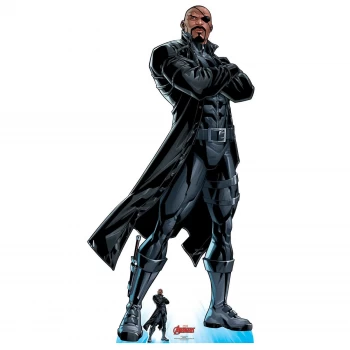 image of The Avengers Nick Fury Oversized Cardboard Cut Out