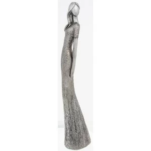 Image of Elegant Lady Sideways Glance Small Ornament