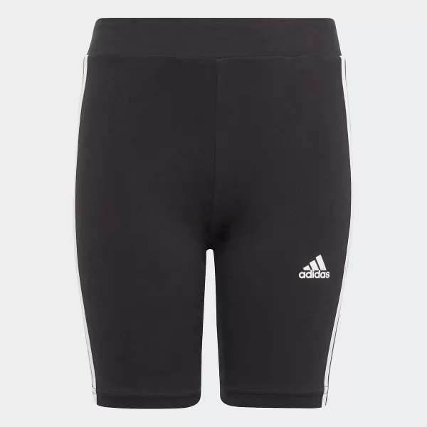 image of Logo Print Cycling Shorts in Cotton