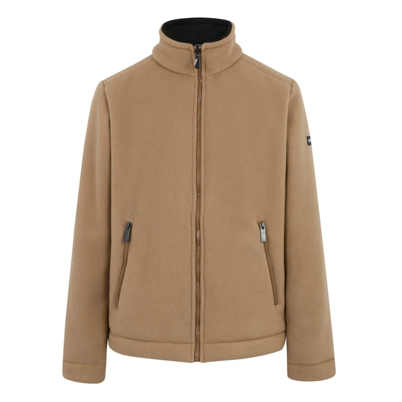 Image of Regatta Regatta Men 'Garrian II' Full Zip Fleece in Dark Brown Size: 3X-Large Dark Brown XXXL Male 5063516103646