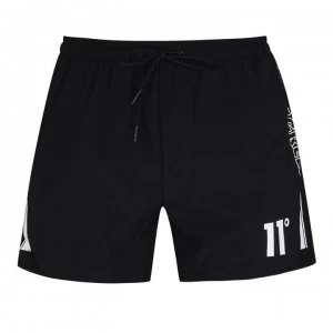 image of 11 Degrees Optum Swim Shorts - Black/White