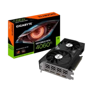 Image of Gigabyte Nvidia RTX 4060TI WINDFORCE OC 8G Graphics Card - GV-N406TWF2OC-8GD