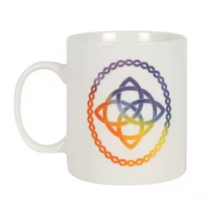 Image of Rainbow Celtic Knot Ceramic Mug
