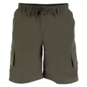 Image of Duke Mens Nick-D555 Shaped Leg Cargo Shorts (8XL) (Khaki)