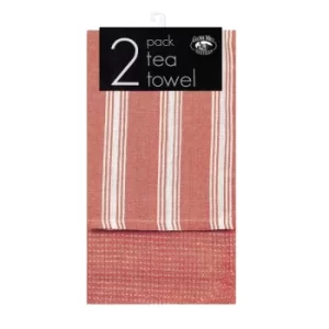 Globe Mill Textiles 2 Pack Tea Towel Set