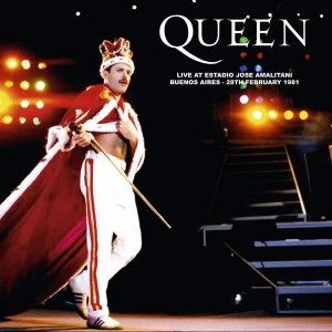 Image of Queen - Live At Estadio Jose Amalfitani. Buenos Aires 28th February 1981 Yellow Vinyl