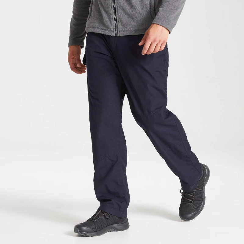 Image of Craghoppers NosiDefence 'Kiwi Winter Lined' Walking Trousers Navy