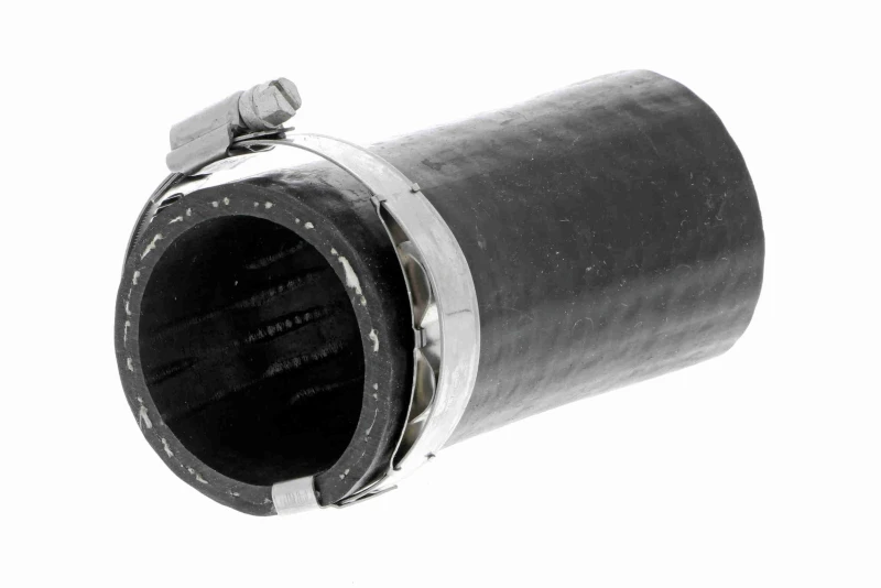 Image of VAICO V10-3803 Turbocharger Hose Rubber with fabric lining, Q+, original equipment manufacturer quality Rubber with fabric lining Charger Intake Hose