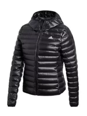 Image of adidas Varilite Hooded Jacket, Black Size XS Women