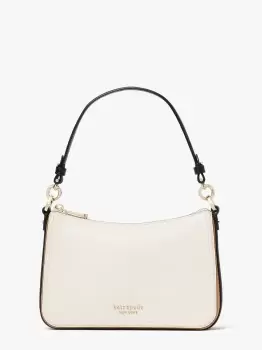 image of Hudson Colorblocked Medium Convertible Crossbody - Cream - One Size