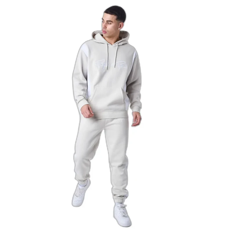 Image of Project X Paris Signature jogger trousers with white stripes Project X Paris Gris Male S