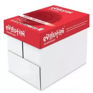 Image of Evolution Everyday Recycled Paper A3 80gsm White Box 5 Reams EVE4280