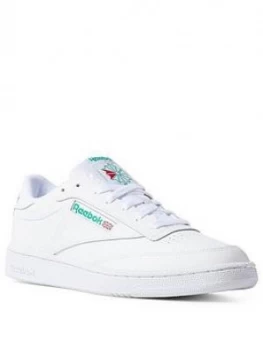 Image of Reebok Club C 85 Trainers White/Green