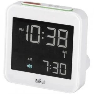 image of Braun 66019 Radio Alarm clock White