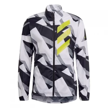 image of adidas Terrex Parley Agravic WIND. RDY Windbreaker Mens - White