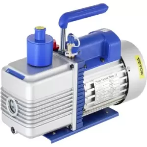 image of VEVOR Vacuum Pump, 10CFM 1 HP, Two-Stage Rotary Vane Vacuum Pump, 220V 5 PA Facility HVAC Refrigerant Air Tool for HVAC, Auto AC Refrigerant Rechargin