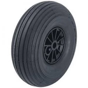 image of Blickle 10926 wheel with pneumatic tyre and plastic rims with roller bearing 260 mm