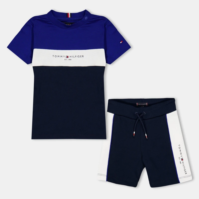 Image of Tommy Hilfiger Kids Essential Clothing Set Wedge Blue D03 male 12M(80)