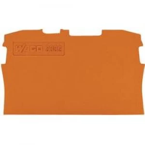 image of WAGO 2002 1292 Cover Plate For Series 2001 And 2002 Compatible with details 2 wire terminal