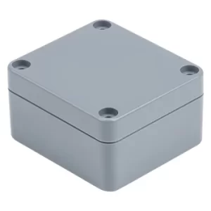 image of R-TECH 301721 ABS Enclosure IP65 Dark Grey 64x58x35mm