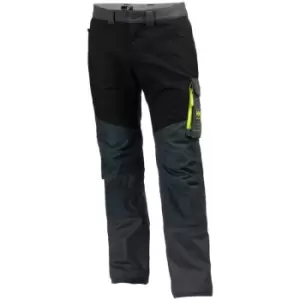 Image of Helly Hansen Mens Aker Work Pants (C58) (Slate Grey/Black) - Slate Grey/Black