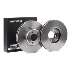 Image of RIDEX Brake disc BMW 82B0112 34116766871,34116779467 Brake rotor,Brake discs,Brake rotors