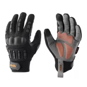 Image of Scruffs T51007 Trade Shock Impact Gloves Black XL / 10