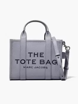 Image of Marc Jacobs The Leather Small Tote Bag - Wolf Grey