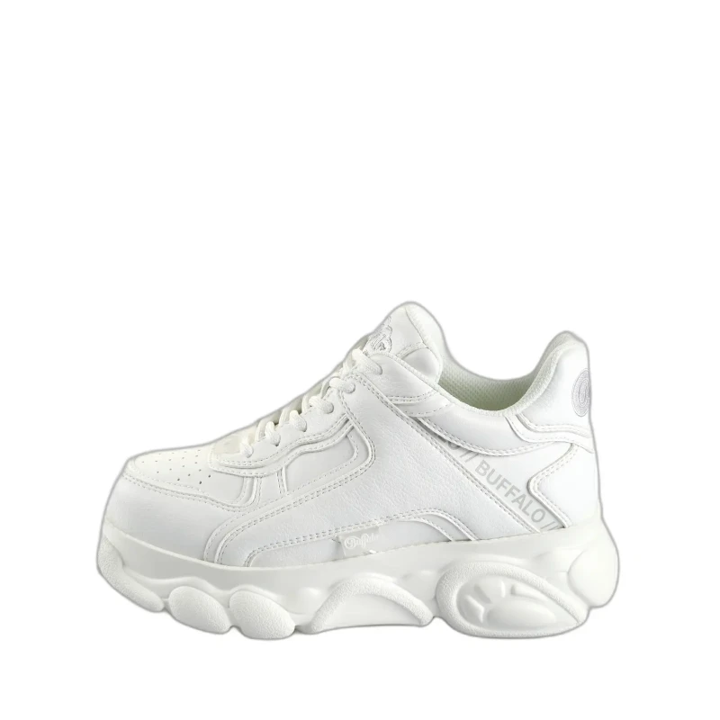 Image of Buffalo Womens Trainers Buffalo Cld Echo - Vegan Nappa Blanc Female 38