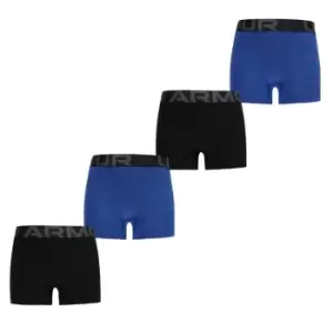 Image of Under Armour Boxer Briefs 4 Pack Junior Boys - Blue