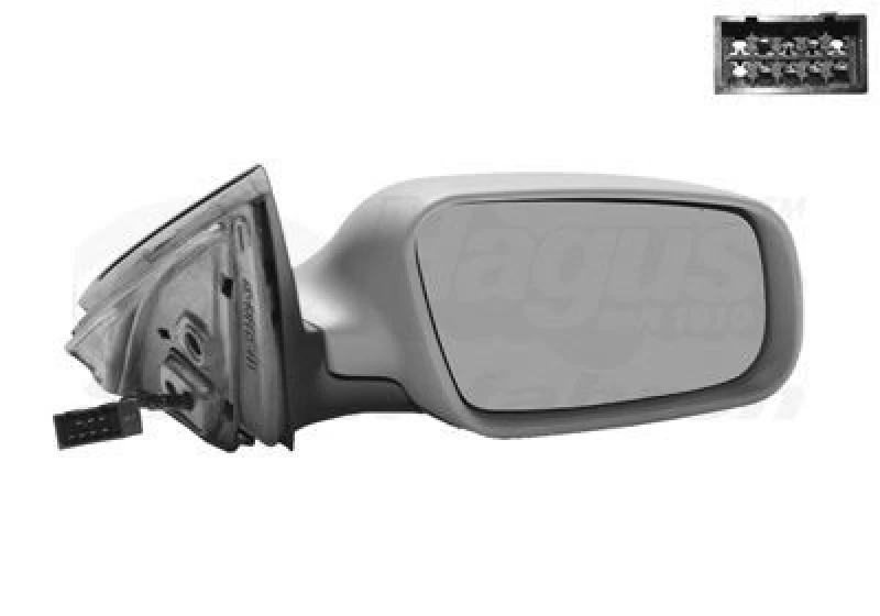 Image of VAN WEZEL Wing mirror VAN WEZEL 0317808