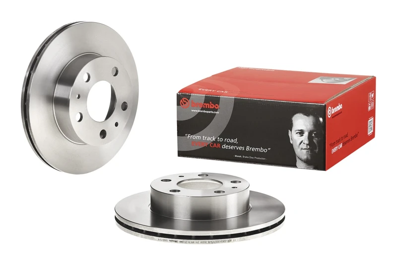 Image of BREMBO Brake disc BREMBO 09.9615.14